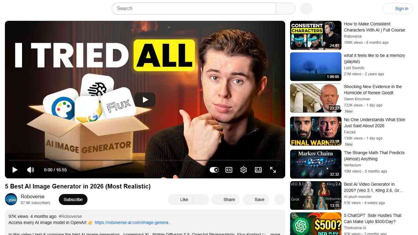 5 Best AI Image Generator in 2026 (Most Realistic) - YouTube